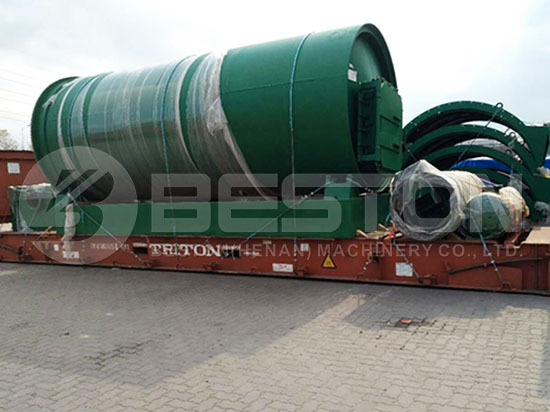 Tyre Pyrolysis Machine to Canada