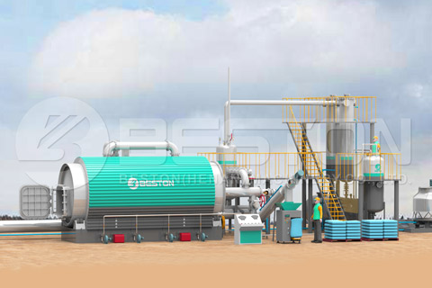 Waste Tyre Pyrolysis Plant