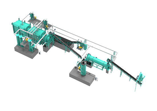 Carbonization production equipment