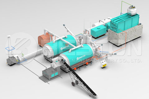 Waste Pyrolysis Machine