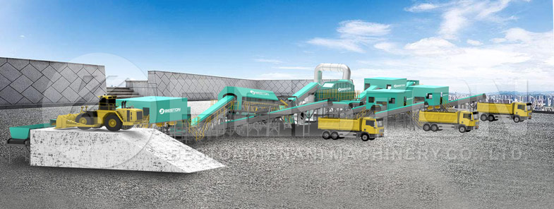 Waste Sorting Machine for Sale with Good Quality