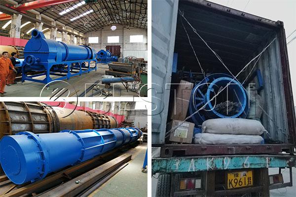 Beston Charcoal Manufacturing Equipment Shipped to Foreign Country