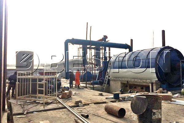 Oil Sludge Pyrolysis Plant for Sale