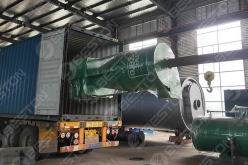 Biochar Production Machine Shipped to Cameroon