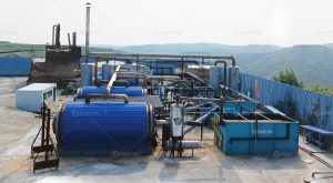 Production Site of Oil Sludge Pyrolysis Plant